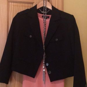 White House Black Market Cropped Jacket